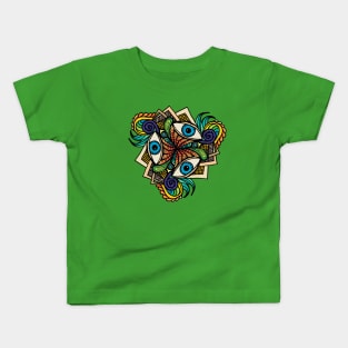 Third Eye Mandala Kids T-Shirt